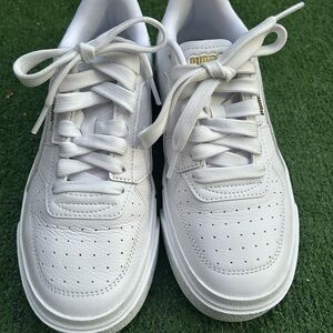 New White Puma sneakers